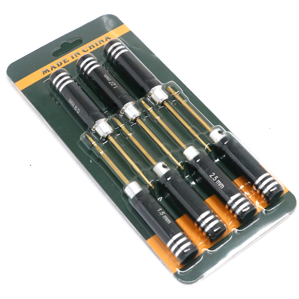 Rc Hobby Tool Kit - 7pcs Titanium Plating Mini Precision Hex