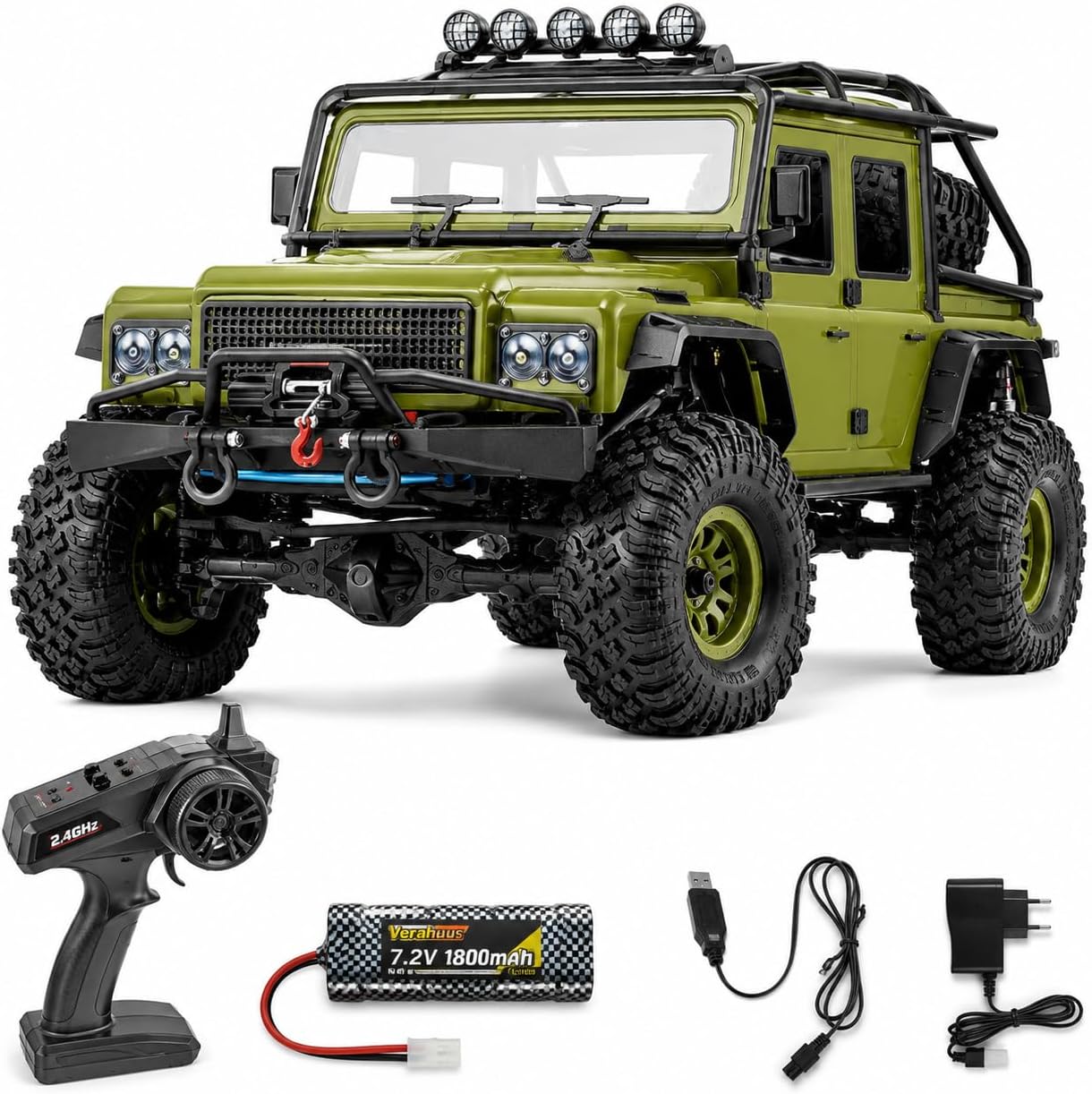 Rc Hobby Grade Crawler - Remote Control Truck for Adults -