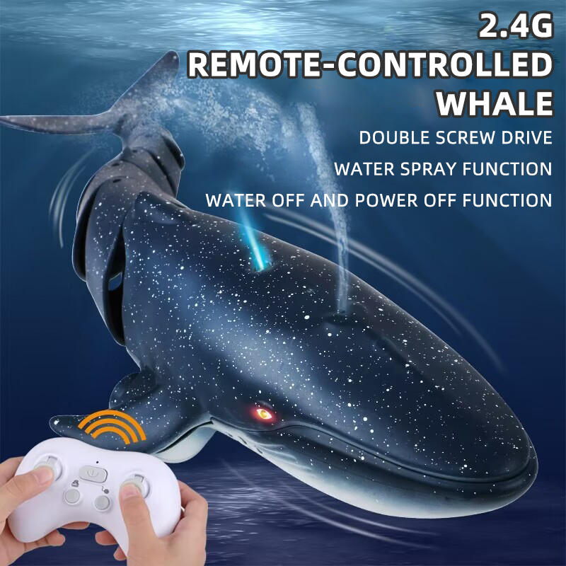 Rc Hobby Grade Boat - Remote Shark Toys Remote Control Whale