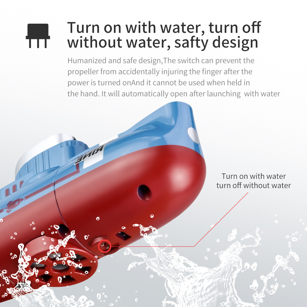 Rc Hobby Grade Boat - Mini RC Submarine for Kids -