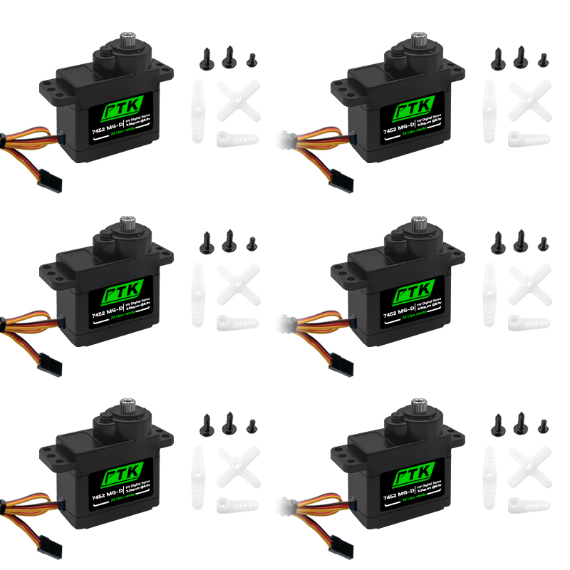 Rc Hobby Grade - PTK 7452 MG-D 9g Digital Servo