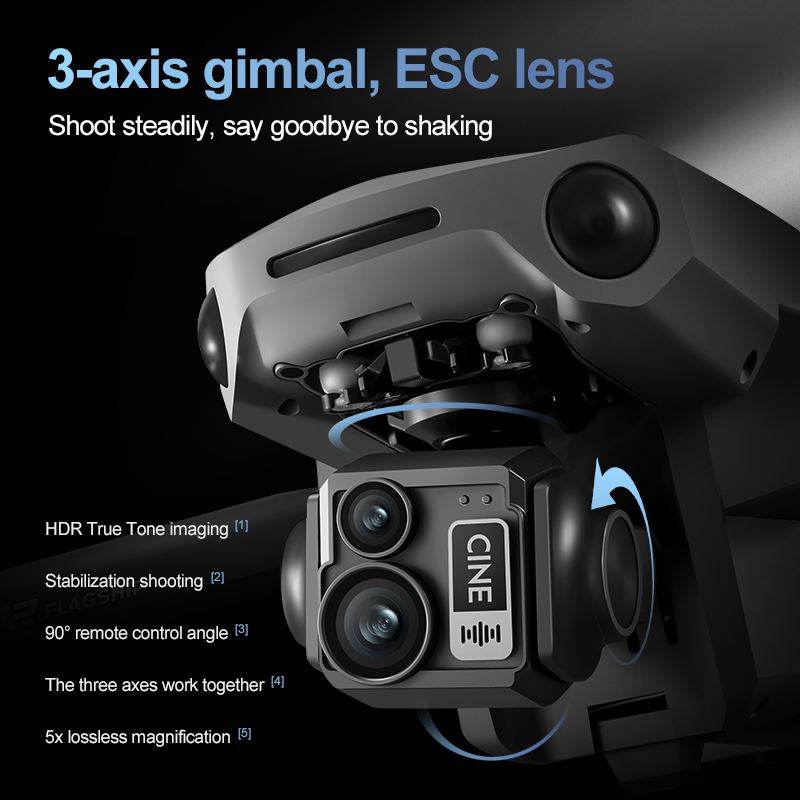 8K 3 Axis Gimbal Brushless 7.2 - Rc Hobby Wire recension och pris