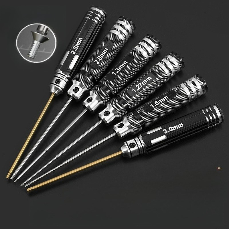 HSS/TiCN Hex Screwdriver Set M - Rc Hobby Tool Kit recension och pris