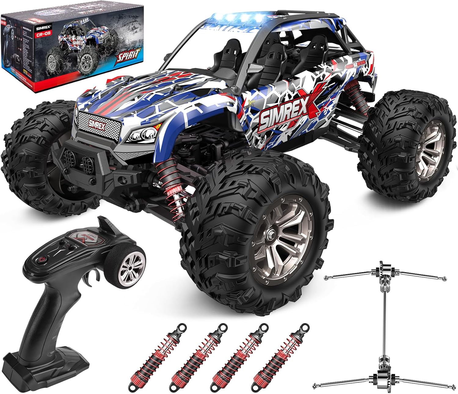 1/16 Scale Hobby Grade 4WD Rem - Rc Hobby Grade Monster Truck recension och pris