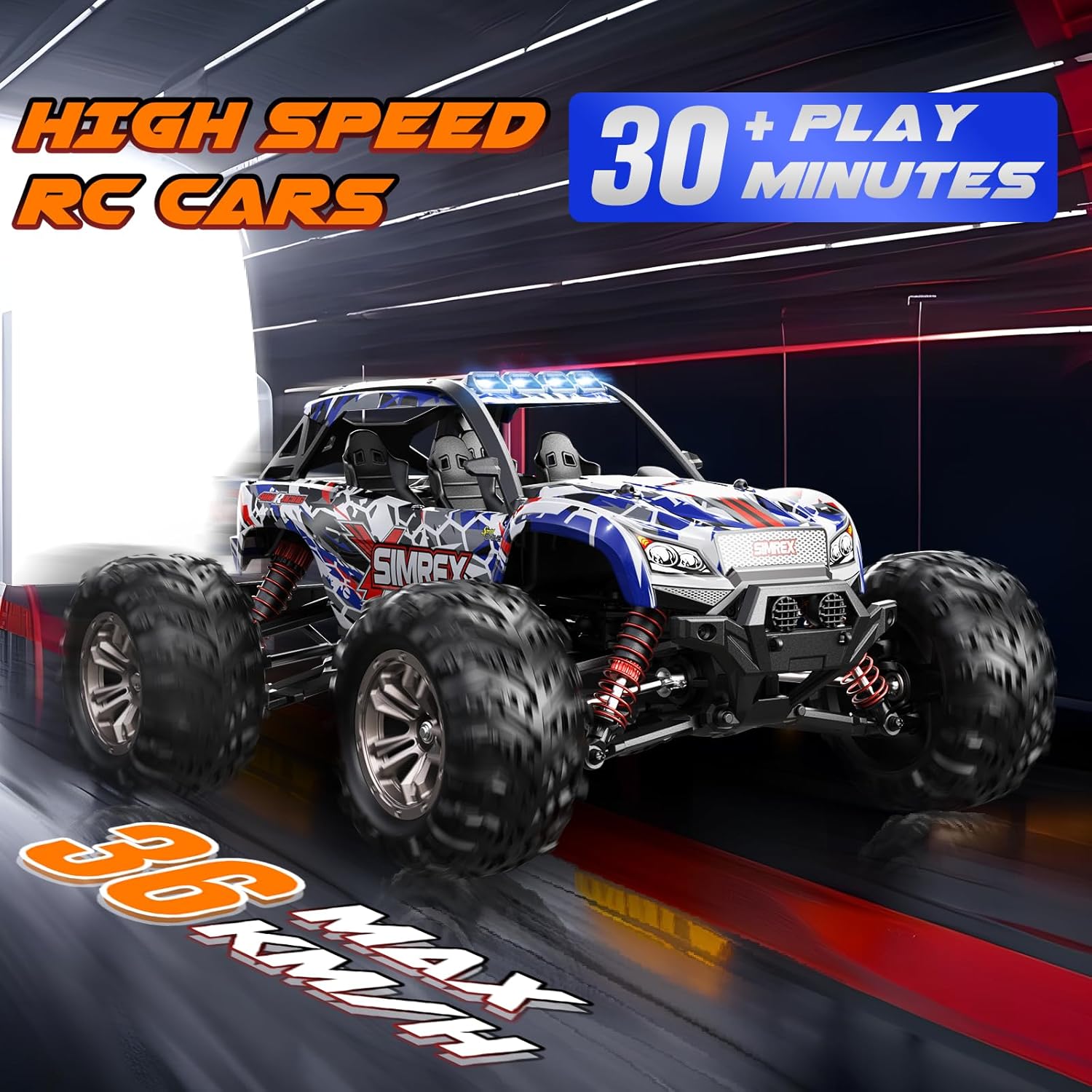 1/16 Scale Hobby Grade 4WD Rem - Rc Hobby Grade Monster Truck recension och pris
