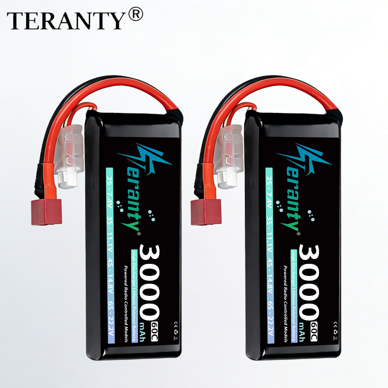 TERANTY 2S 3000mAh Lipo Batter - Rc Hobby Grade recension och pris