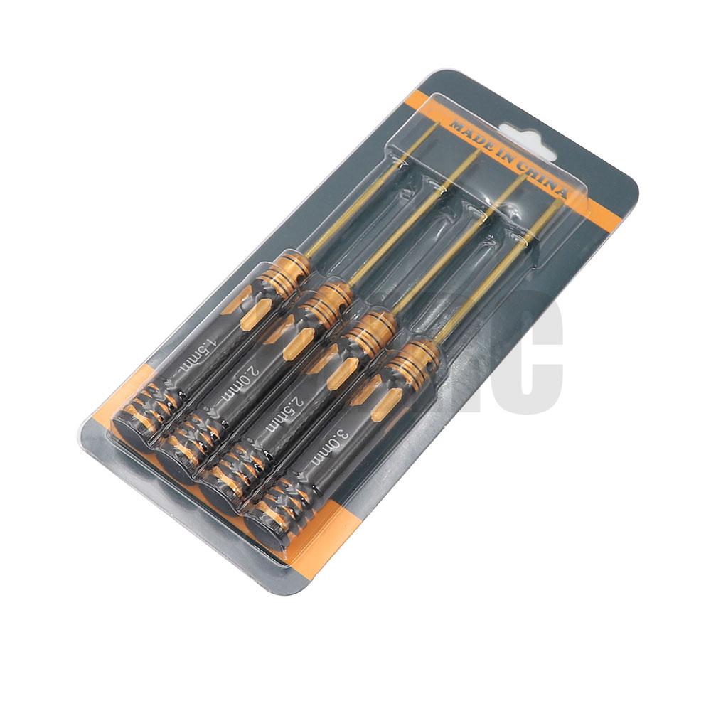 Ajrc 4pcs/set Titanium Plating - Rc Hobby Tool Kit recension och pris
