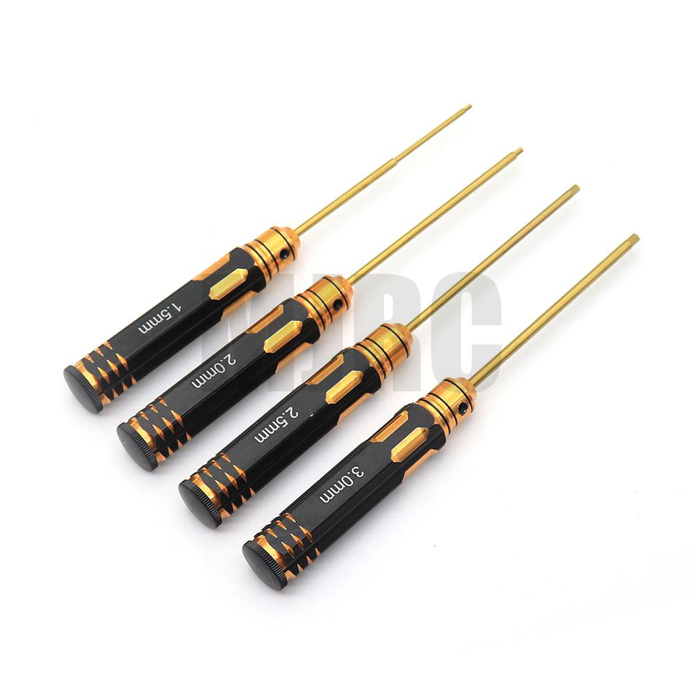 Ajrc 4pcs/set Titanium Plating - Rc Hobby Tool Kit recension och pris