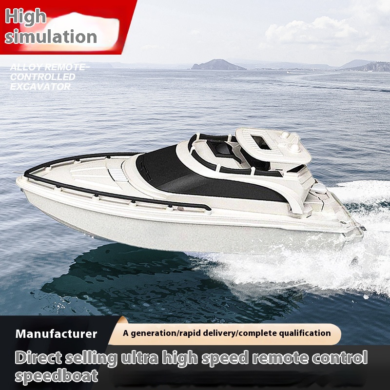 High-Speed RC Boat Toy for Boy - Rc Hobby Grade Boat recension och pris