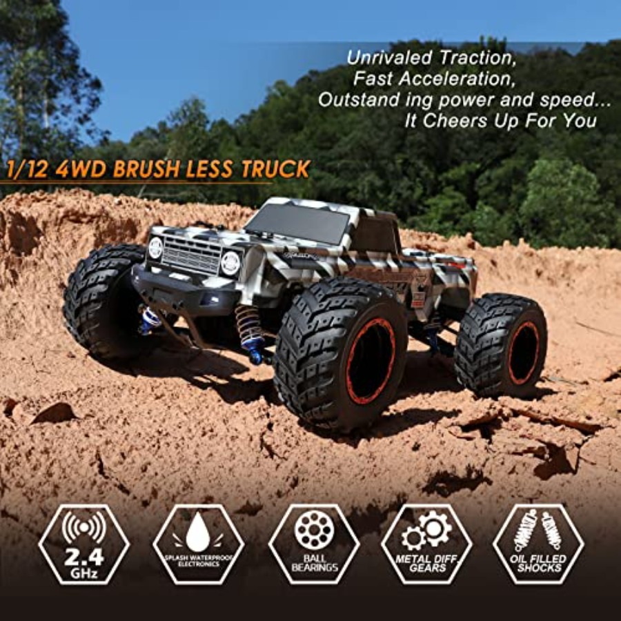 4X4 off-road RC monster truck  - Rc Hobby Grade Monster Truck recension och pris