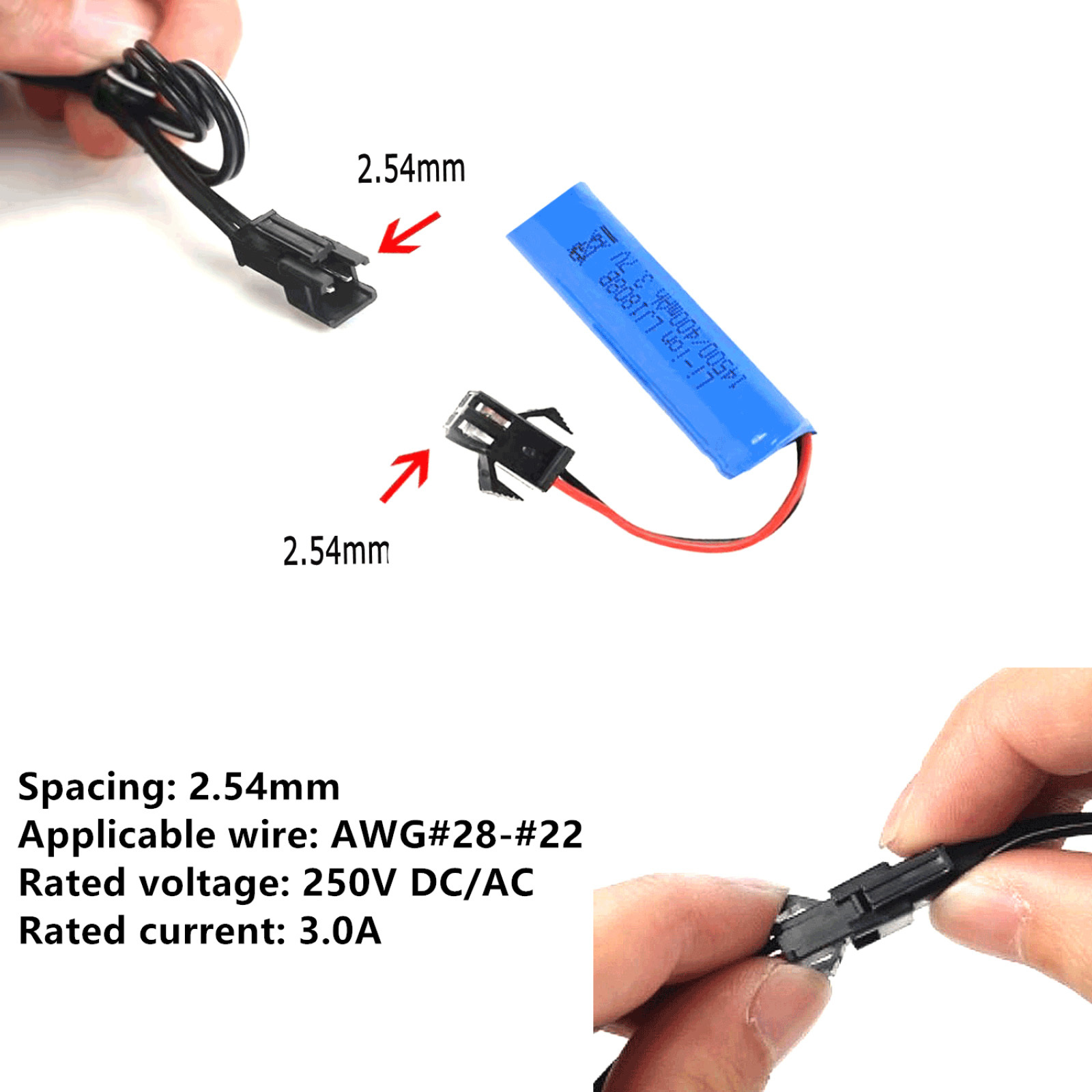 105PCS Servo Plug Connector JR - Rc Hobby Wire recension och pris