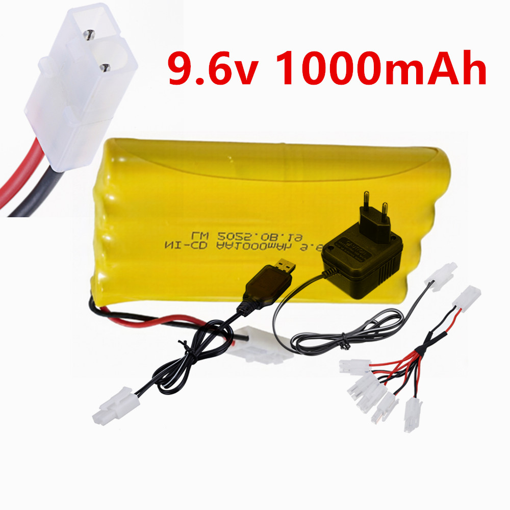 9.6v 1000mAh Ni-CD AA Recharge - Rc Hobby Grade recension och pris