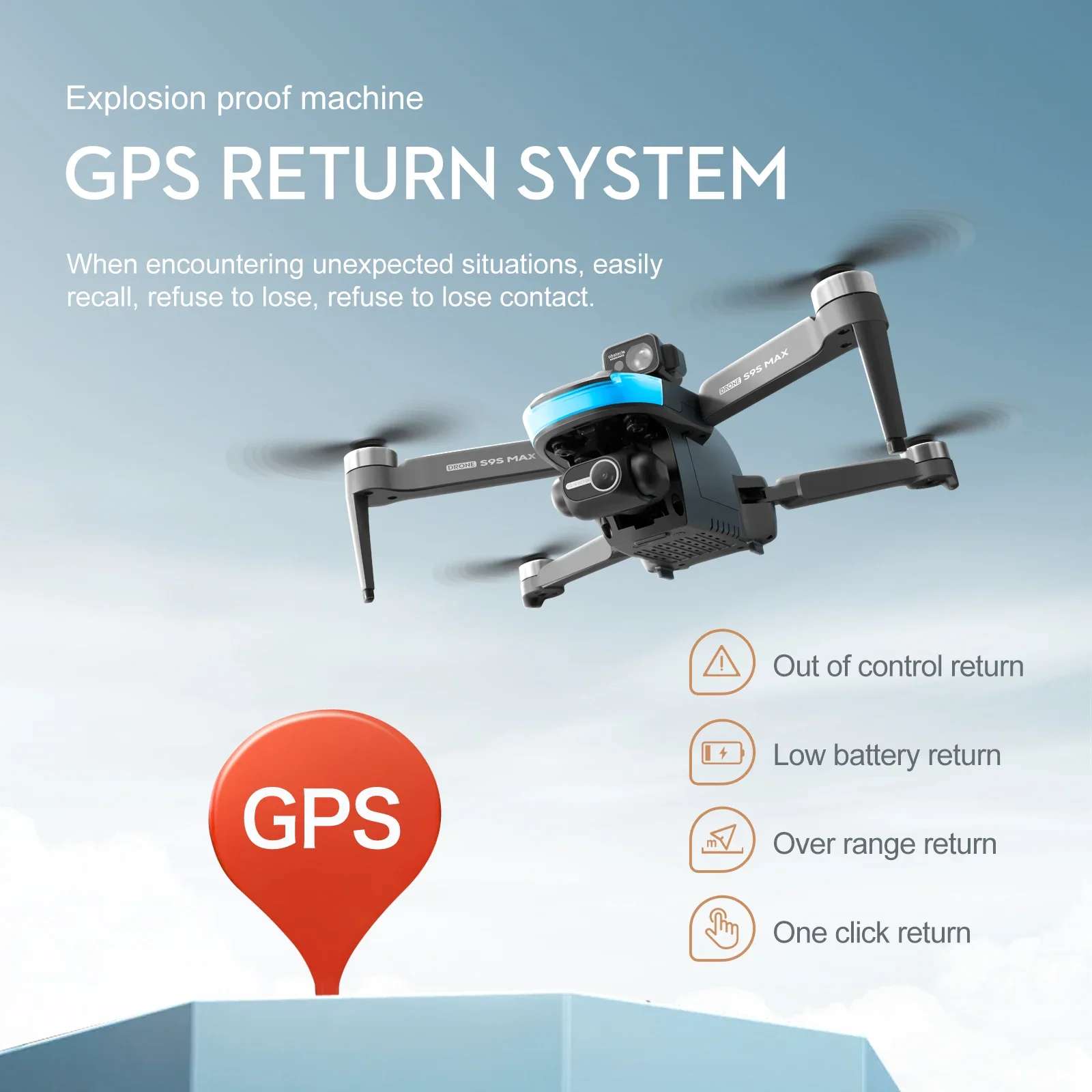 NEW S9S MAX MINI Drone 4K 2-Ax - Rc Hobby Wire recension och pris