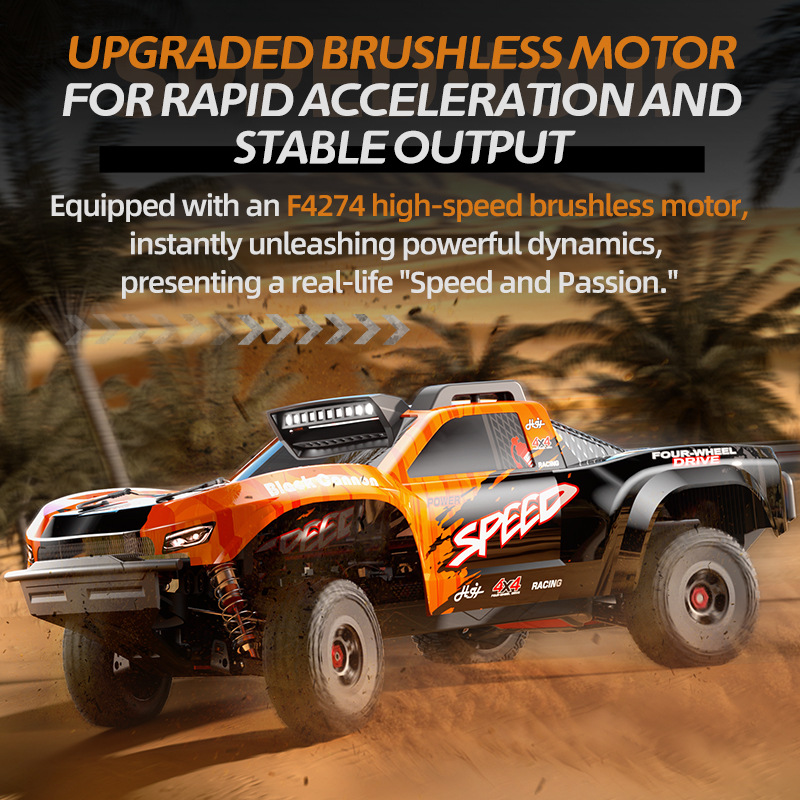 JJRC RC Car 1:8 Scale Brushles - Rc Hobby Grade Monster Truck recension och pris