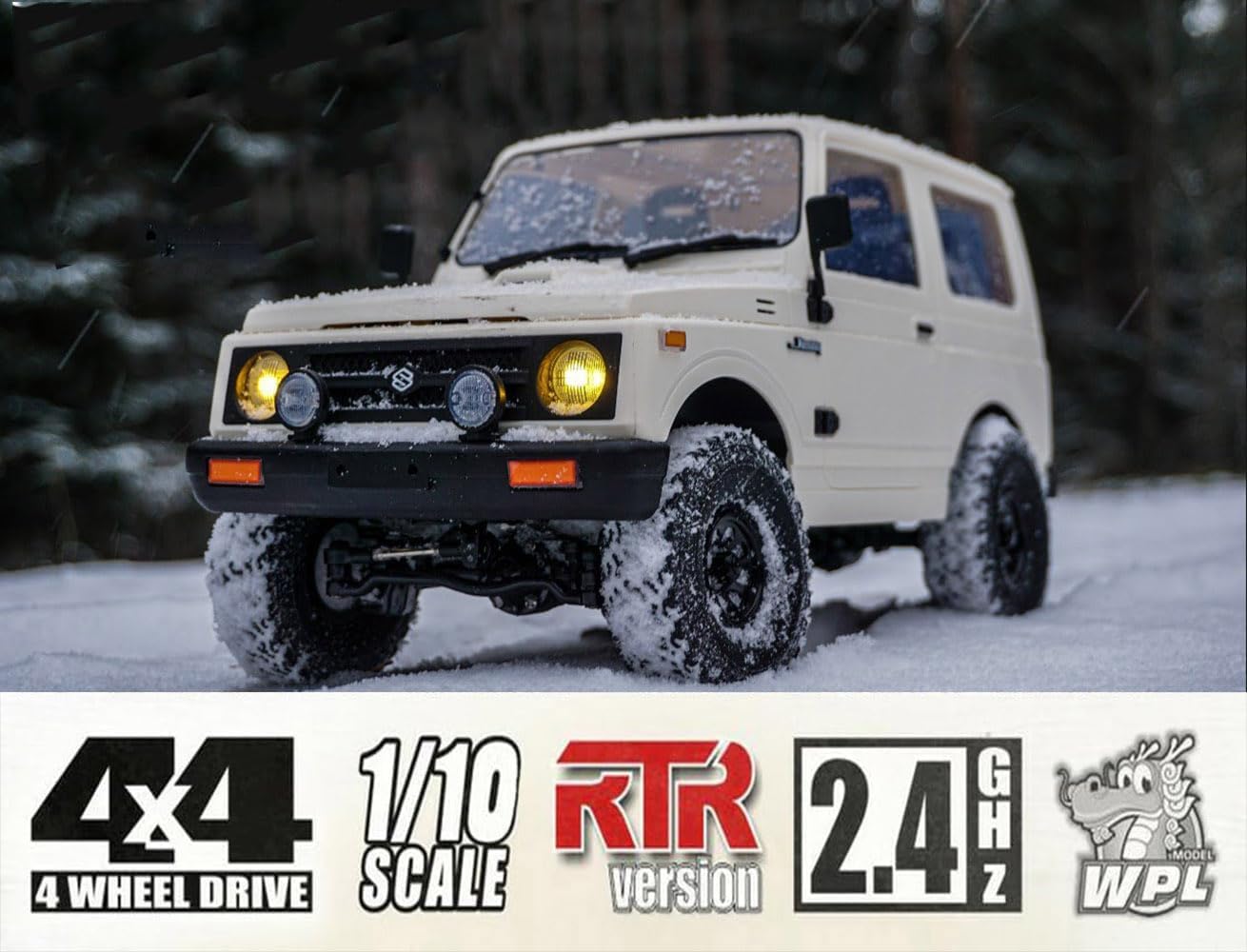 1/10 Scale 4x4 Off-Road Rock C - Rc Hobby Grade Crawler recension och pris