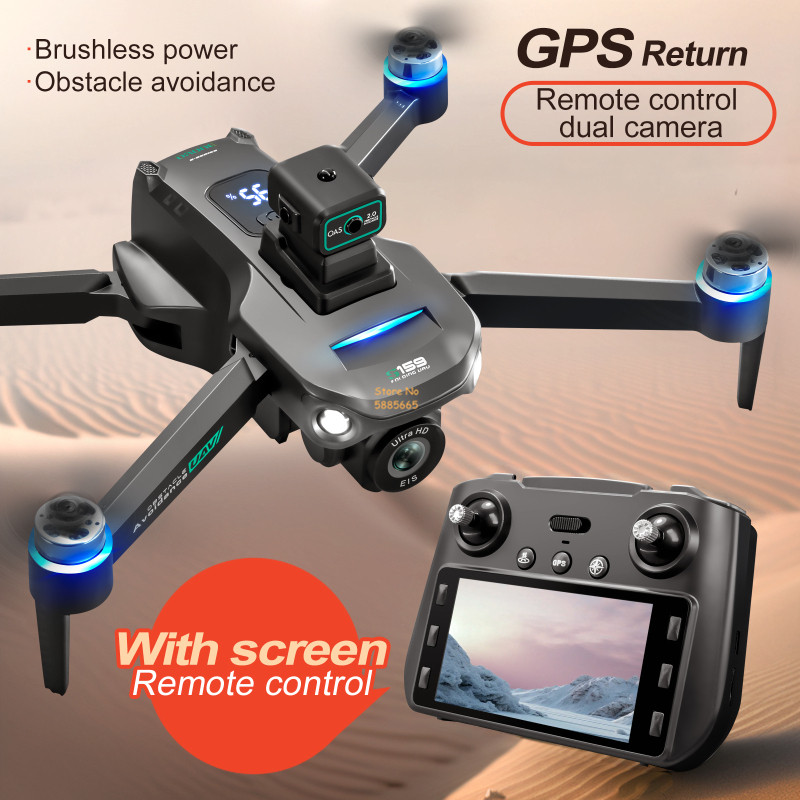 8K Dual Camera 5G WIFI FPV Rem - Rc Hobby Wire recension och pris