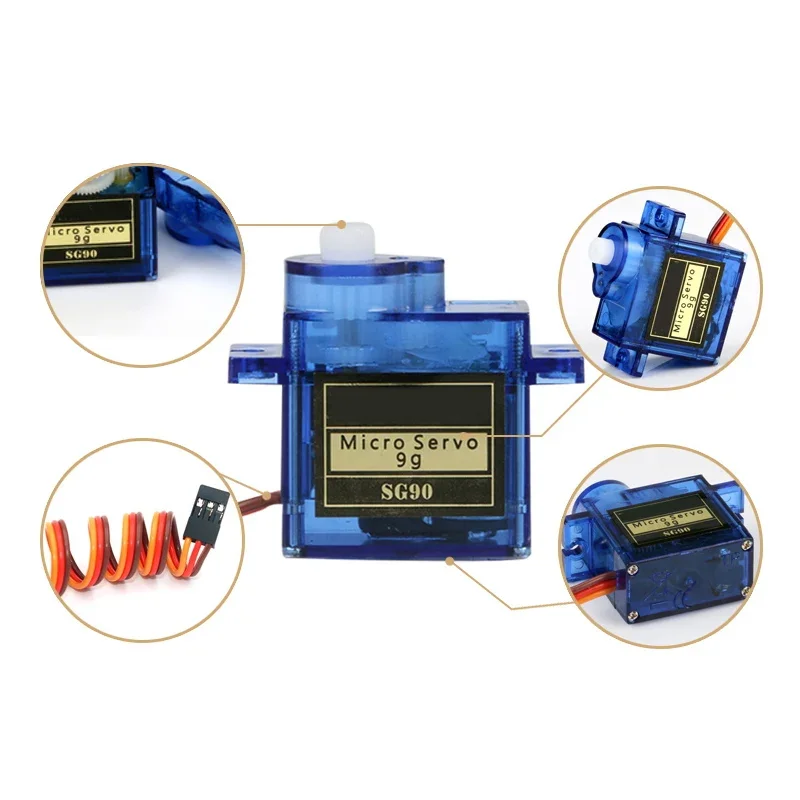 2/4/8/20Pcs SG90 9G Micro Serv - Rc Hobby Grade recension och pris
