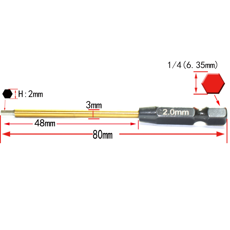 1/4Hex Screwdriver Set RC Repa - Rc Hobby Tool Kit recension och pris
