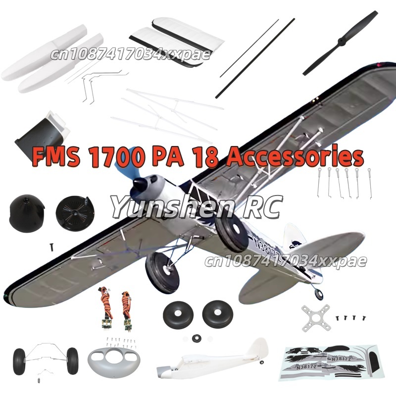 FMS RC Plane Decals For 1700mm - Rc Hobby Grade recension och pris