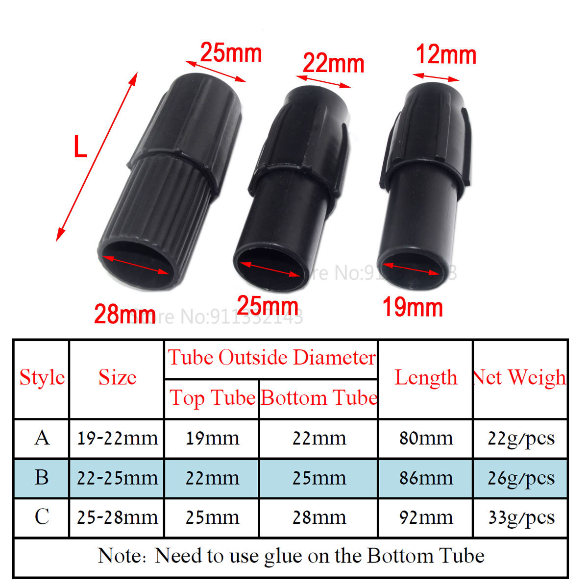 4PCS Telescopic Pipe Joint Tub - Rc Hobby Land recension och pris