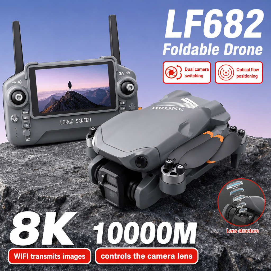 Aerial Photo LF682 Drone 8K HD - Rc Hobby Wire recension och pris