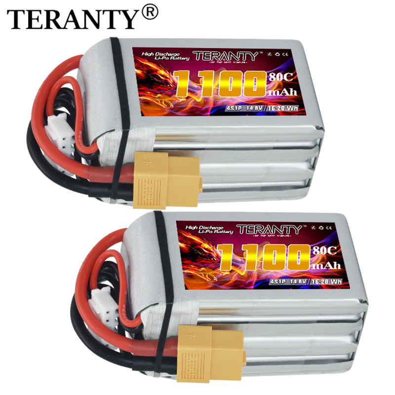 TERANTY 4S 1100mAh 80C/160C Li - Lipo Battery 4S recension och pris