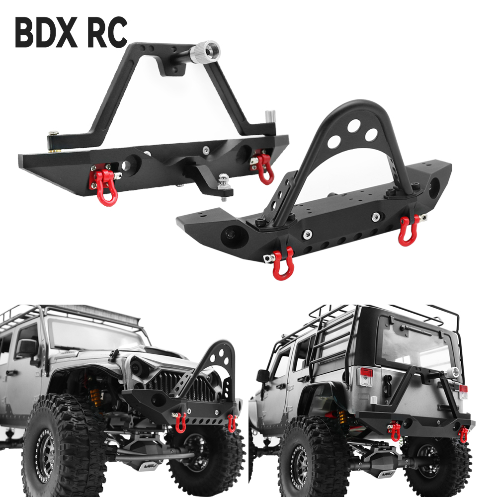 Metal Front Rear Bumper with S - Rc Hobby Grade Crawler recension och pris