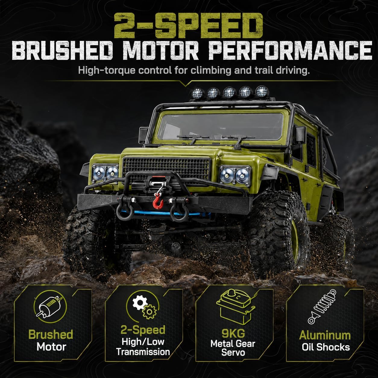 Remote Control Truck for Adult - Rc Hobby Grade Crawler recension och pris