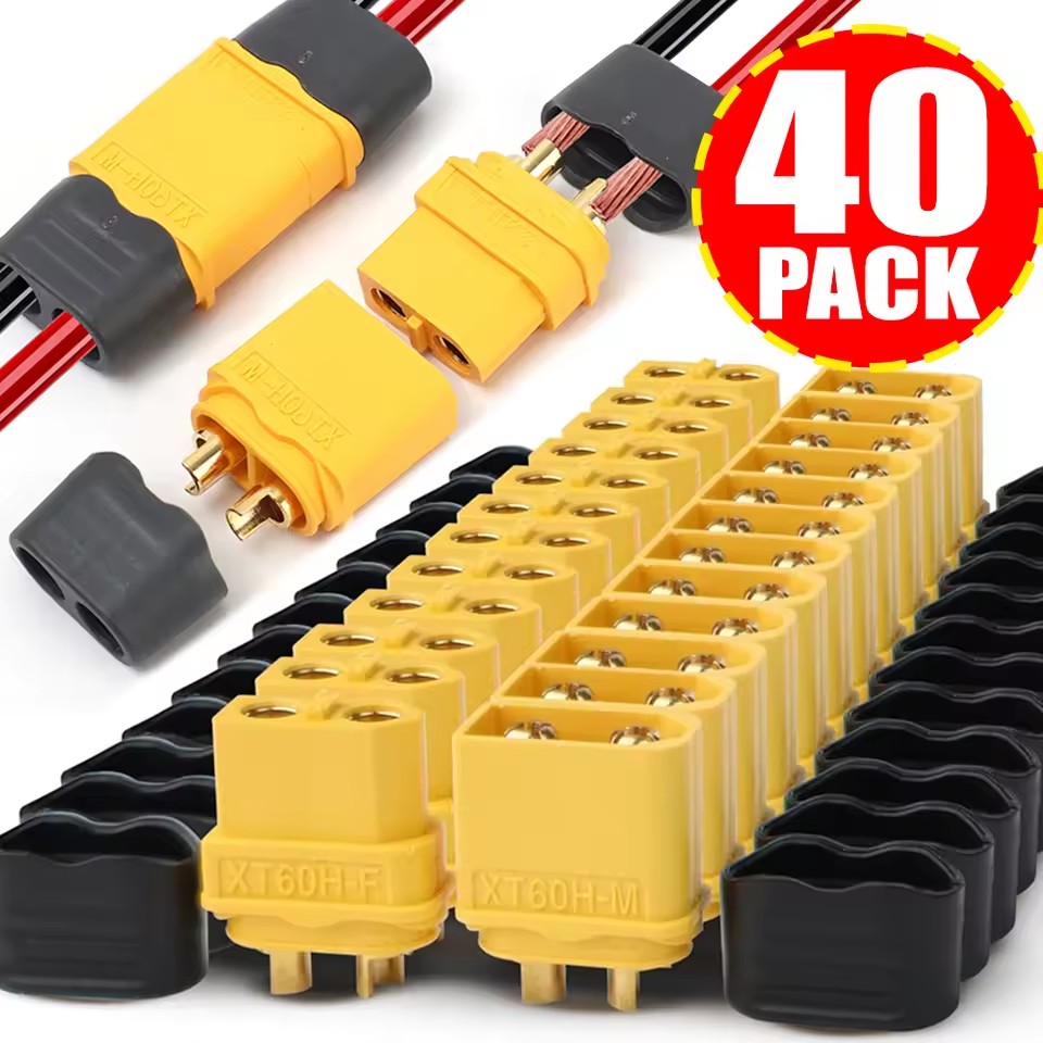 1-40PCS Male & Female Connecto - Rc Hobby Wire recension och pris