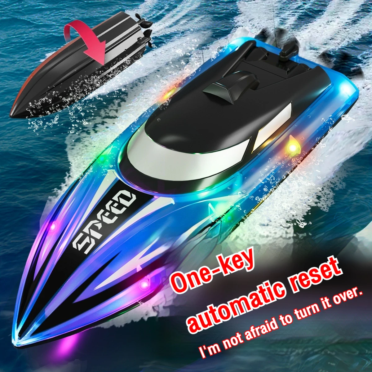 2.4G RC Boats Remote Control S - Rc Hobby Grade Boat recension och pris