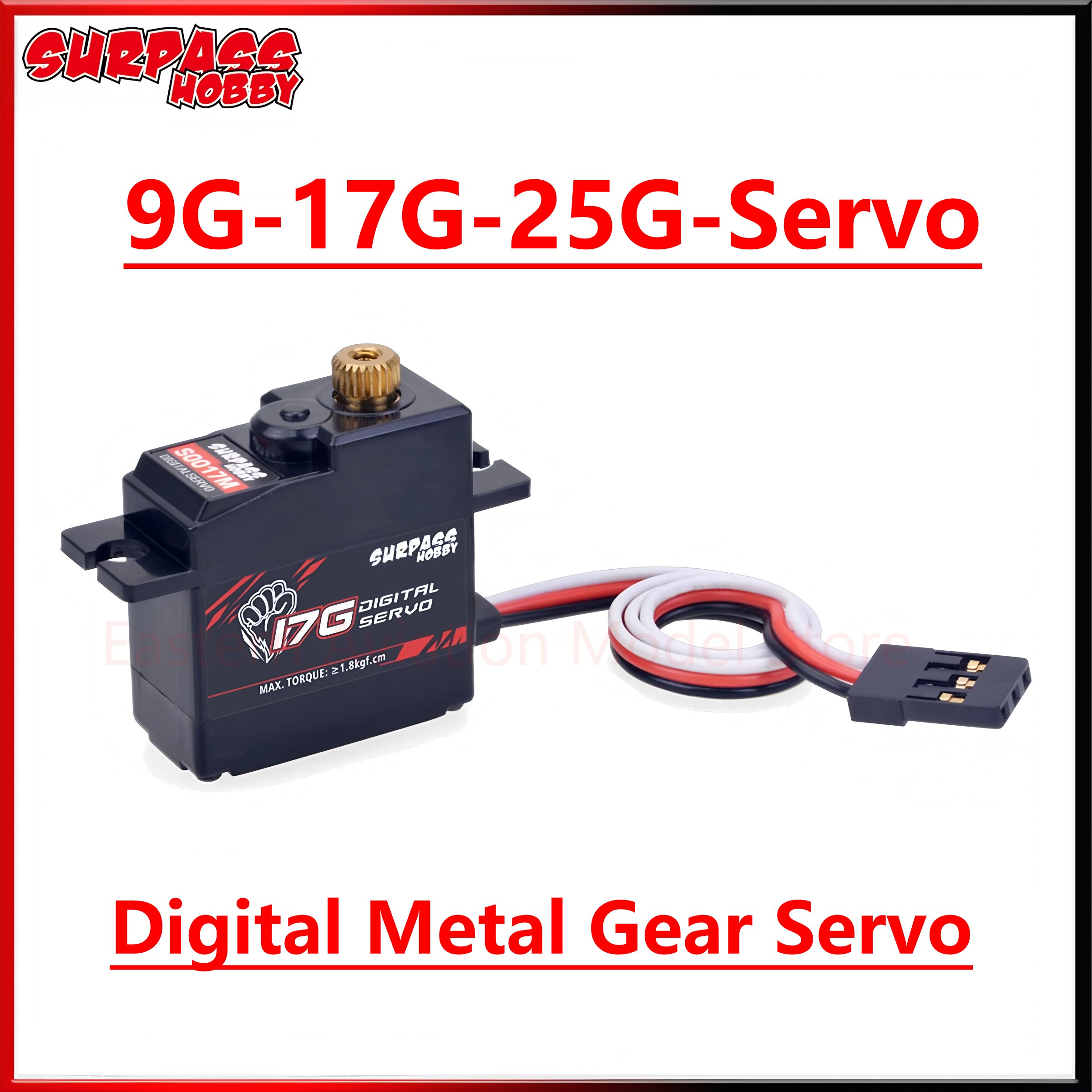 Surpass Hobby S009M 9G S0017M  - Rc Hobby Grade recension och pris