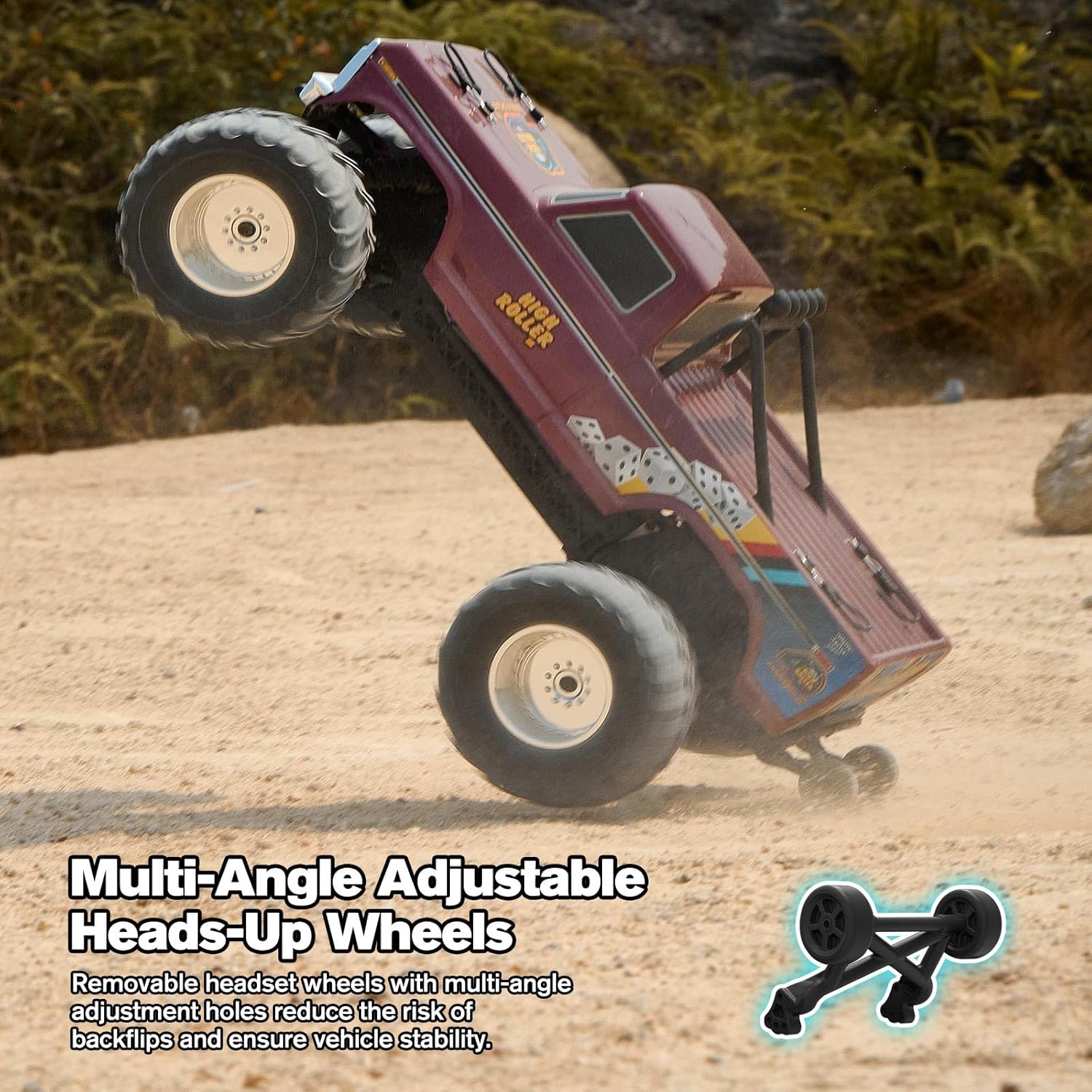 1/10 Scale Ford F-100 RC Monst - Rc Hobby Grade Monster Truck recension och pris