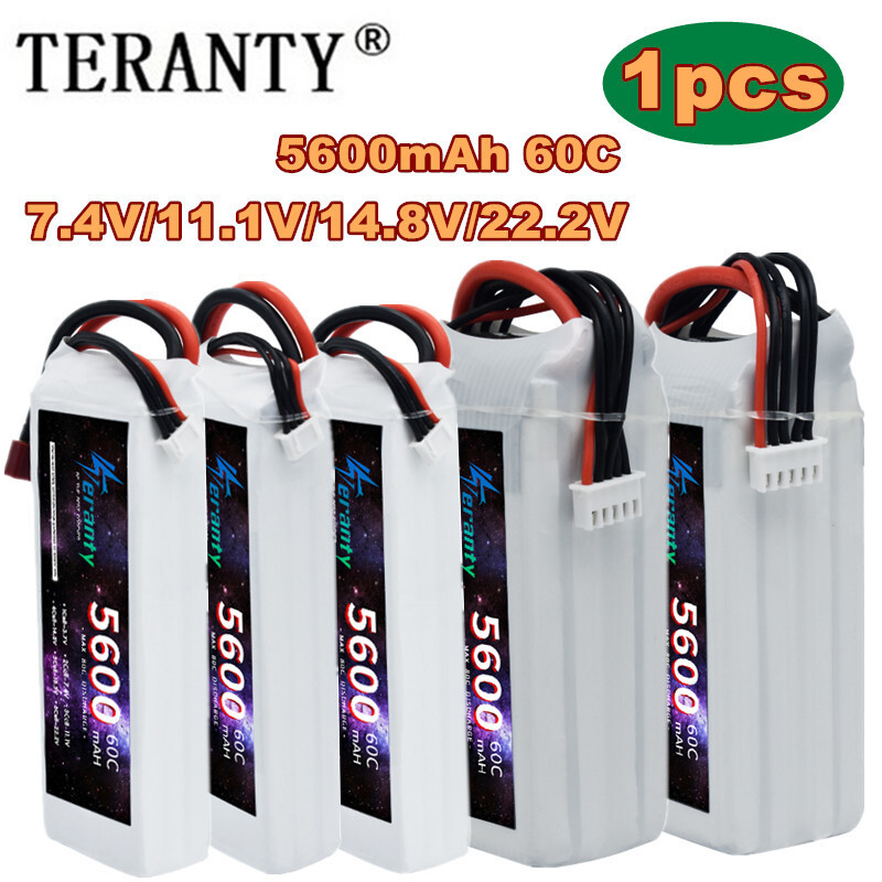 TERANTY 5600MAH 60C 2S 3S 4S 6 - Lipo Battery 4S recension och pris