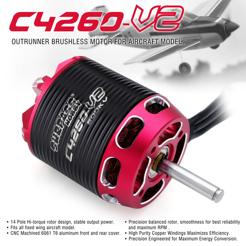 SURPASS HOBBY C4240 750KV/850K - Rc Hobby Grade recension och pris