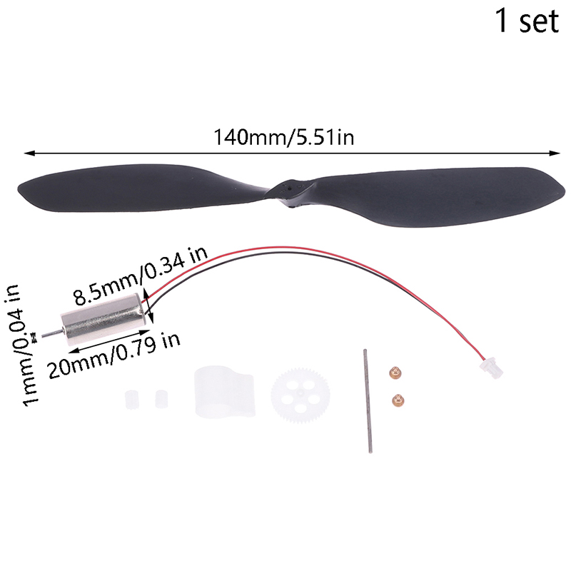 1 Set 3.7V Model Airplane 8520 - Rc Hobby Grade recension och pris