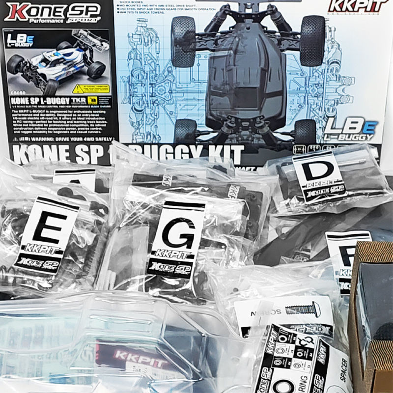 KKPIT 1/8 Electric 4WD RC Off  - Rc Hobby Land recension och pris