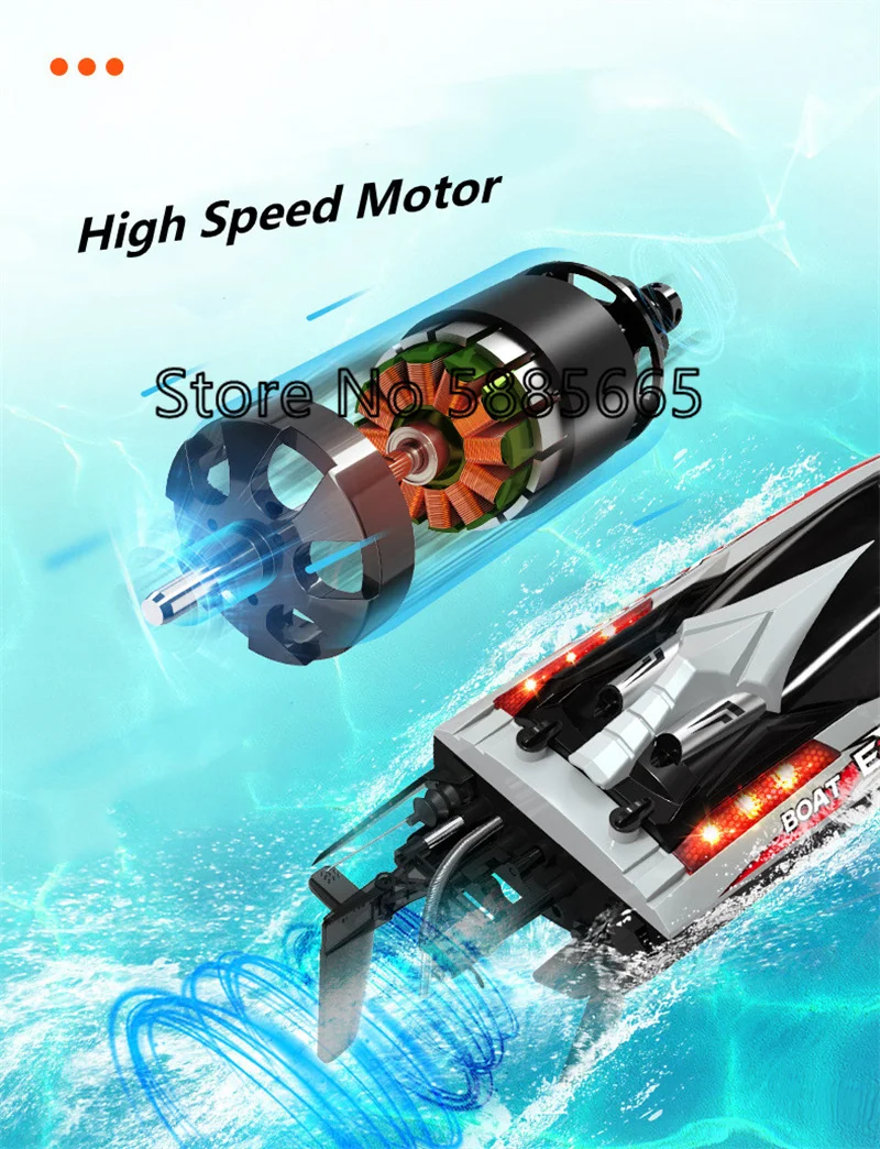70KM/H High Speed Remote Contr - Rc Hobby Grade Boat recension och pris